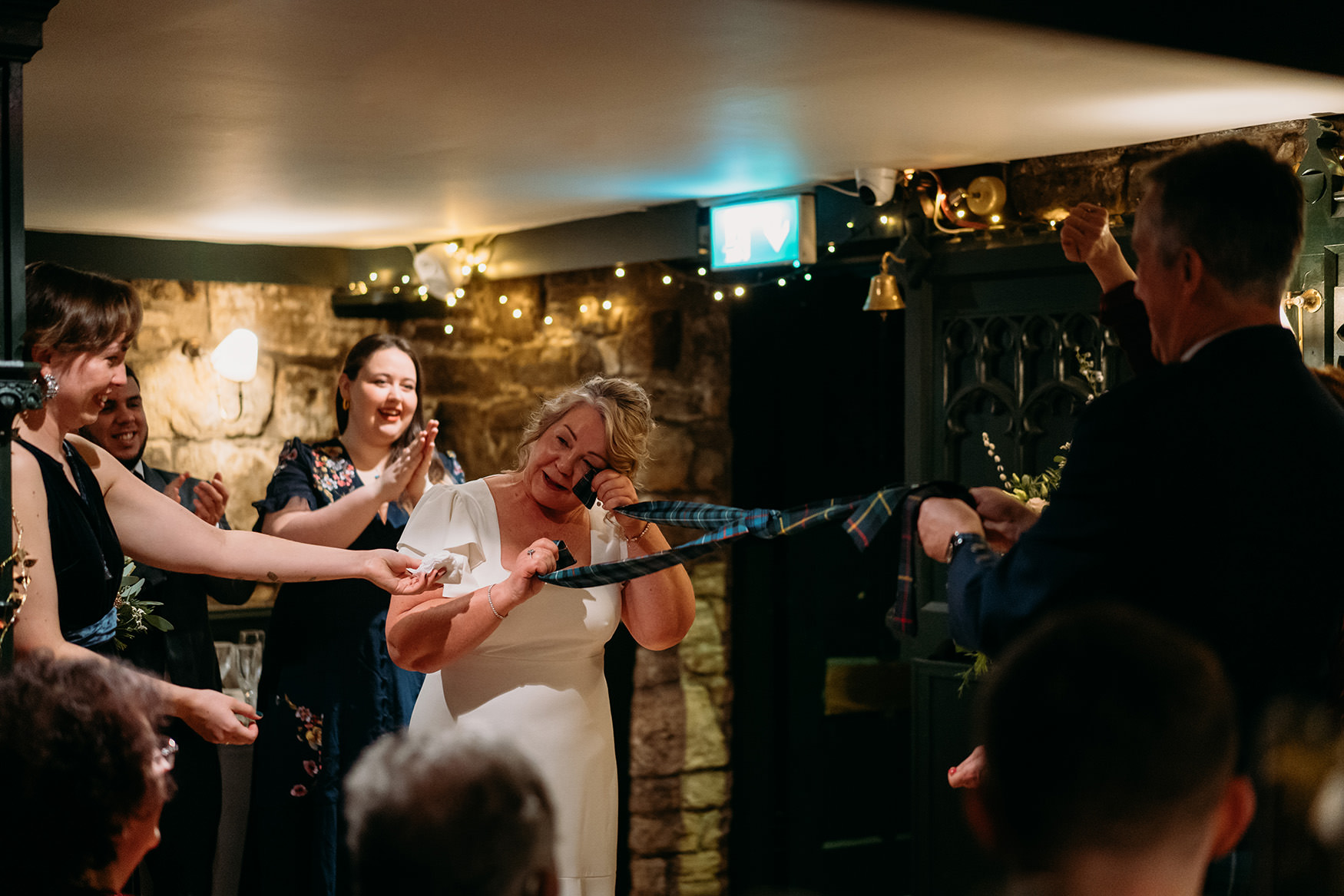 Glasgow micro wedding at The Buttery